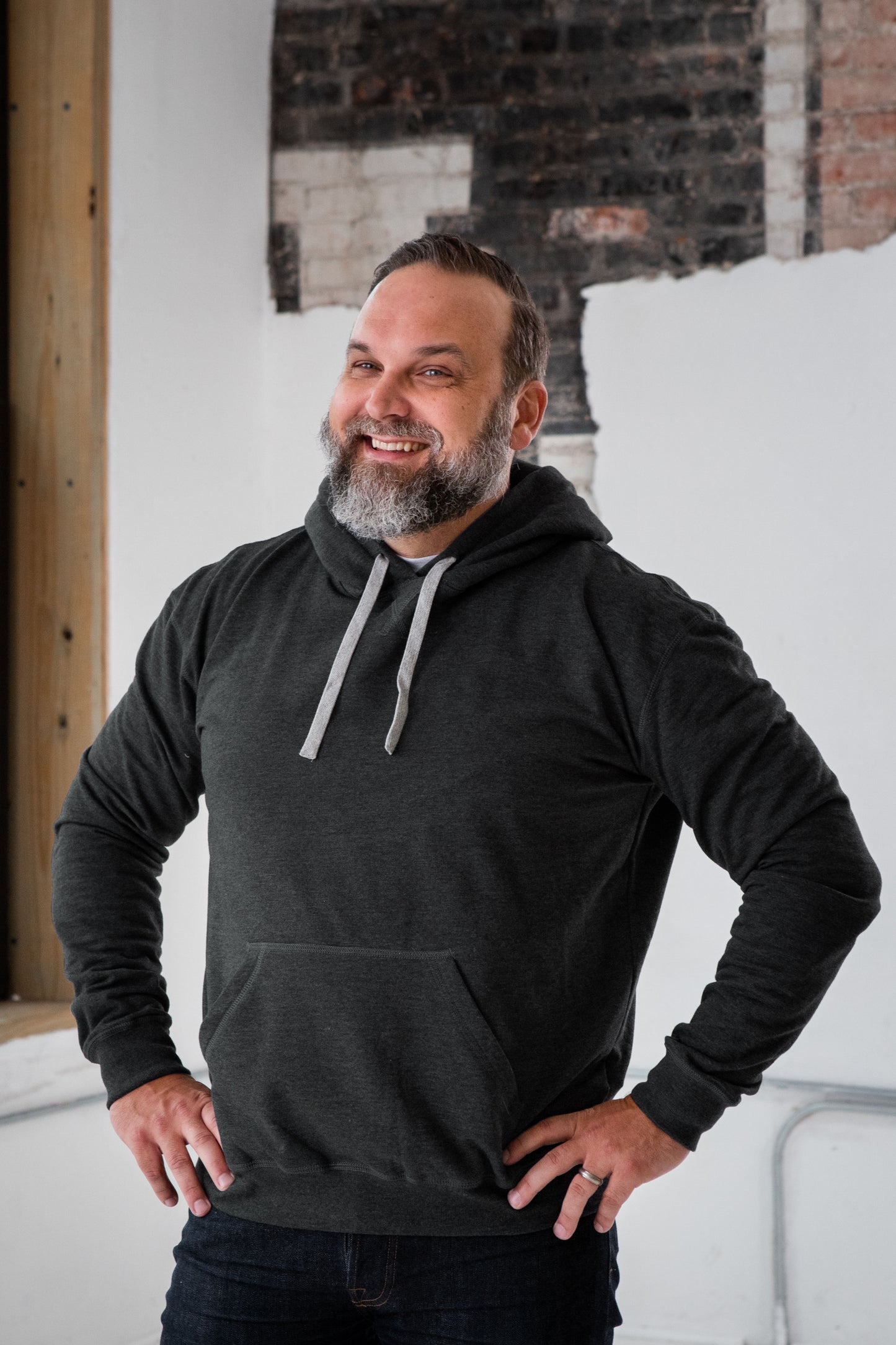 Heathered Fleece Hoodie (Unisex)