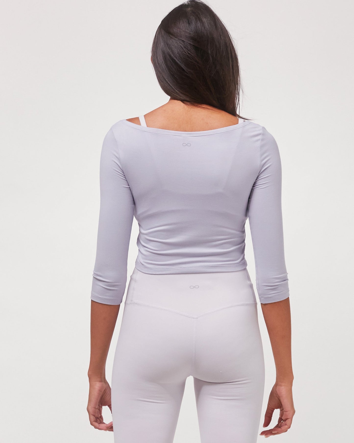 Cozy Open-Shoulder Cropped Top